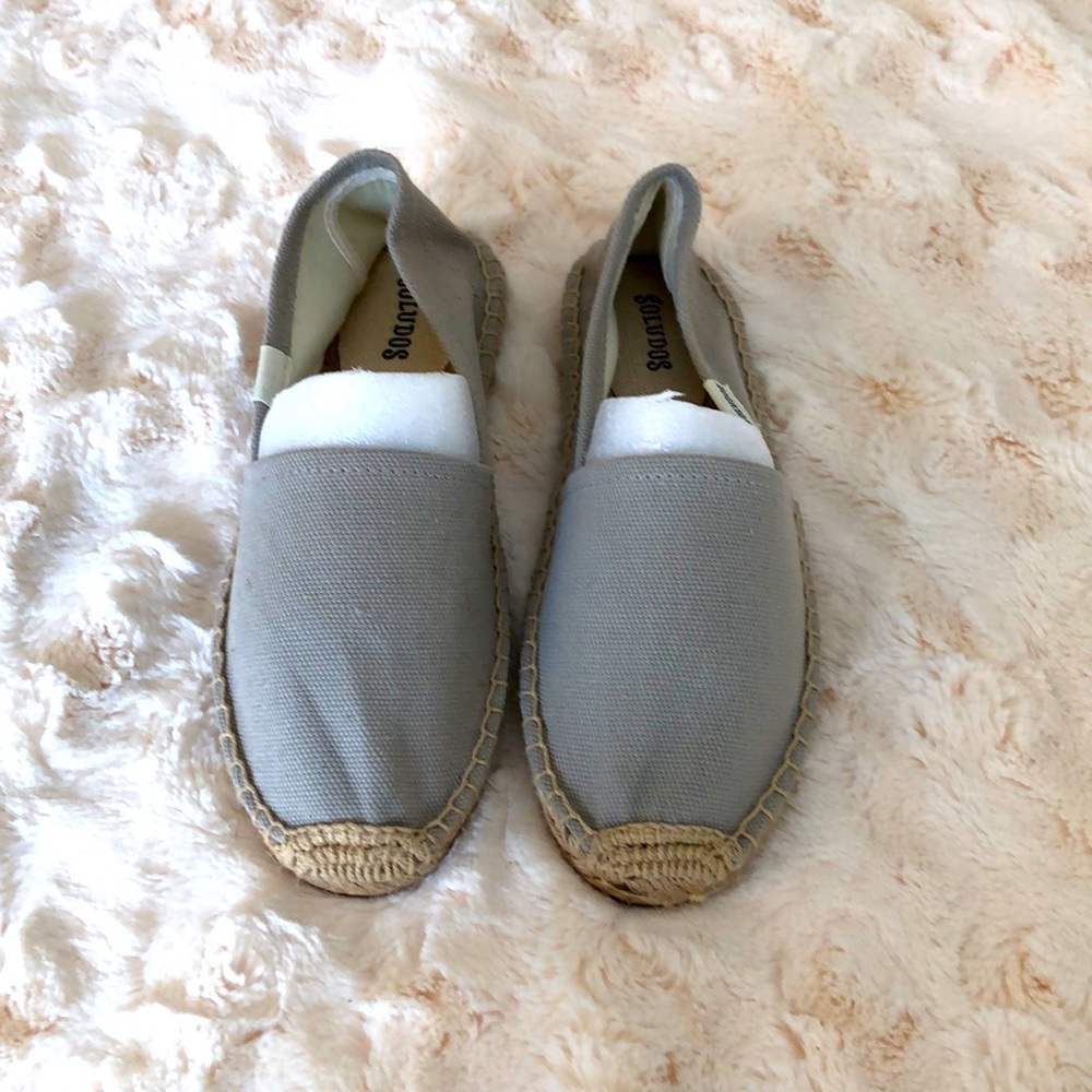 Soludos grey espadrilles